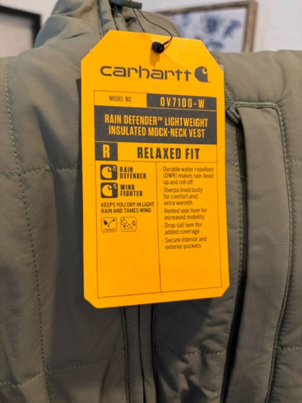 Women's Rain Defender Carhartt Size S - Picture 2 of 7
